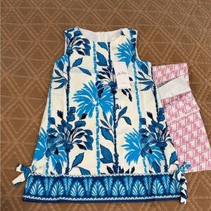 Lilly Pulitzer Blue and White Patterned Dress